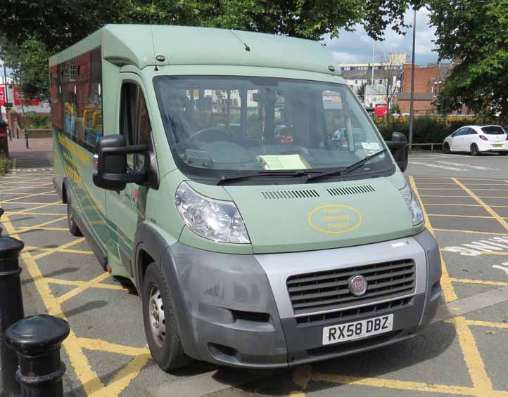 Preston Community Transport Fiat Ducato Mellor RX58DBZ